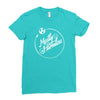 mostly harmless Ladies Fitted T-Shirt