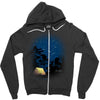 Mufasa and Simba Camp Zipper Hoodie