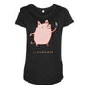 instaham Maternity Scoop Neck T-shirt