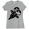 catoon2 Ladies Fitted T-Shirt