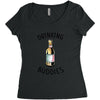 Drinking Buddies Women's Triblend Scoop T-shirt