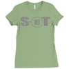 s says hi to shirt Ladies Fitted T-Shirt