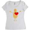 hug me Women's Triblend Scoop T-shirt
