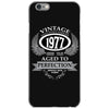 vintage quality without compromise 1977 aged to perfection iPhone 6/6s Case
