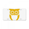 owl  (10) License Plate
