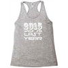 new years eve 2016 so last year Racerback Tank