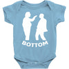bottom eye poke Baby Onesie