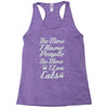 i love cats girls Racerback Tank