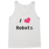 i love robots Tank Top