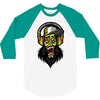zombi hop hop 3/4 Sleeve Shirt