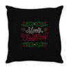 merry christmas Throw Pillow