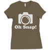 oh snap! Ladies Fitted T-Shirt
