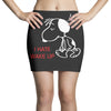 Snoopy I Hate Wake Up Mini Skirts