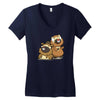 number 399 &amp; 400! Women's V-Neck T-Shirt