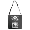 pug life Adjustable Strap Totes