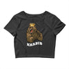 bear khabib Crop Top