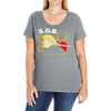 s Ladies Curvy T-Shirt