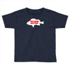 funny size does matter fishing fish holiday jarvis reel rod line sinke Toddler T-shirt
