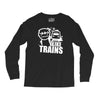 i like trains Long Sleeve Shirts