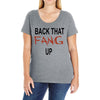 back that fang up Ladies Curvy T-Shirt