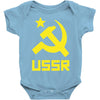 ussr cccp russia che revolution new Baby Onesie