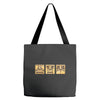run from evil Tote Bags