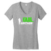 archer cartoon Women's V-Neck T-Shirt