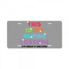 This Is My Human Costume I'm Really A Unicorn License Plate