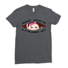 November Peeking Out Asian Baby Girl Ladies Fitted T-Shirt