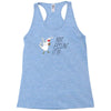 not feelin' it Racerback Tank