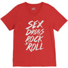sex drugs rock n roll V-Neck Tee