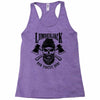 lumberjack skull Racerback Tank