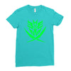 autobot and decepticon symbols Ladies Fitted T-Shirt