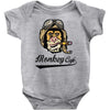 monkey cafe pilote Baby Onesie