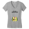 We Are Pregnant Women's V-Neck T-Shirt