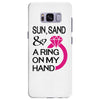 sun, sand &amp; a ring on my hand Samsung Galaxy S8 Plus