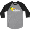 duck norris 3/4 Sleeve Shirt
