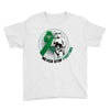 never stop fighting Youth Tee