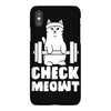 gym cat workout iPhoneX Case