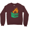 2016 dumpster fire (2) Crewneck Sweatshirt