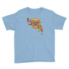 women's sugar skull purple Youth Tee