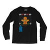 cookie monster gingerbread man ugly christmas sweater Long Sleeve Shirts
