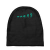 evolution of turtles Baby Beanies