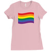 Rainbow Flag Ladies Fitted T-Shirt