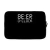 beer o'clock Laptop sleeve