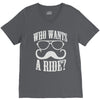 who wants to ride V-Neck Tee