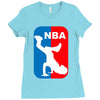 national breakdancing association breakdance Ladies Fitted T-Shirt