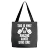 this is what an amazing auntie looks like Tote Bags