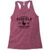 Property of Scofield, Fox River, State Penitentiary Racerback Tank