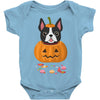 haloween french bulldog Baby Bodysuit